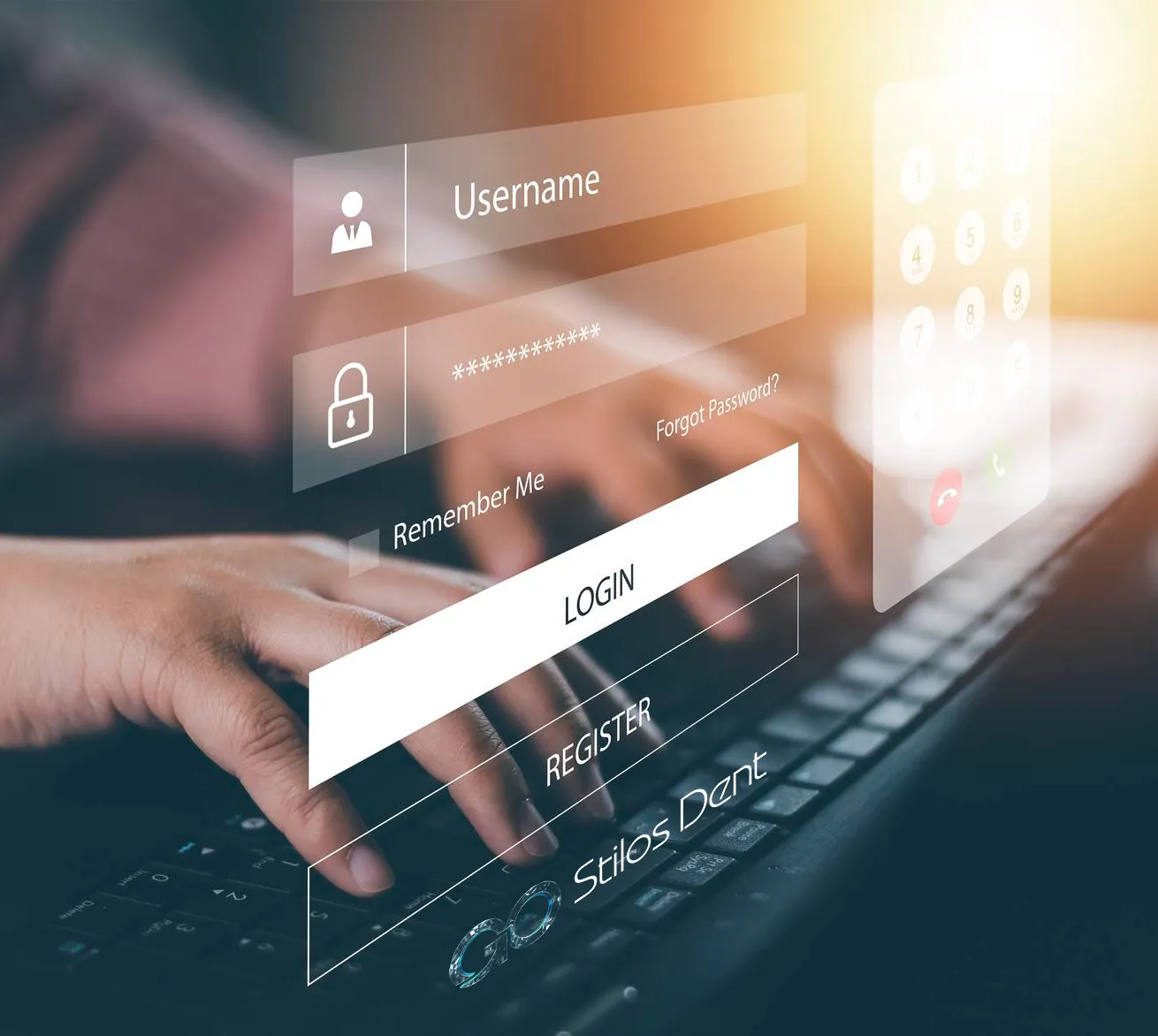 login page image